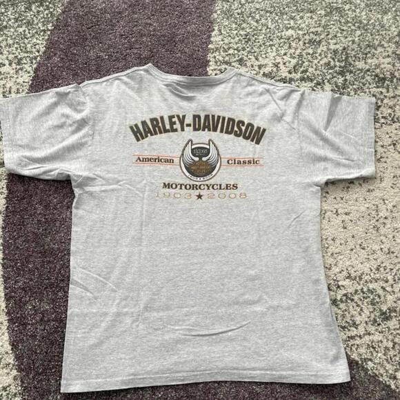 2008 Harley-Davidson 105th Anniversary Tee –American Classic - Picture 4 of 4